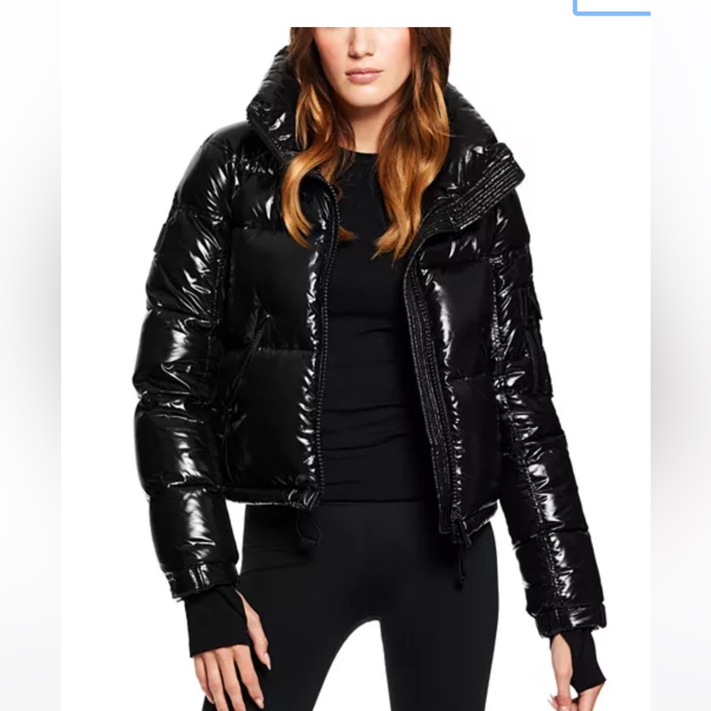 SAM.NWOT Freestyle Cropped Puffer Jacket, Small